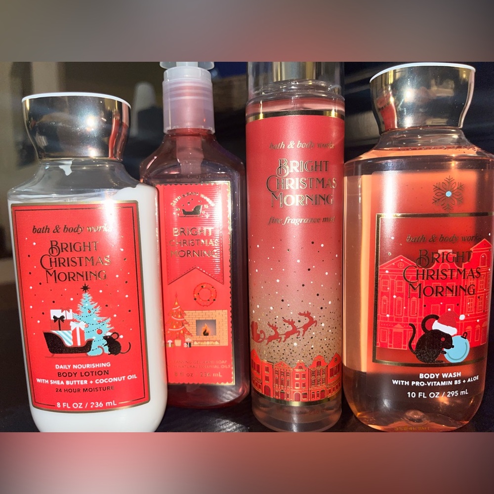 Bath and Body Works Bright Christmas Morning Set